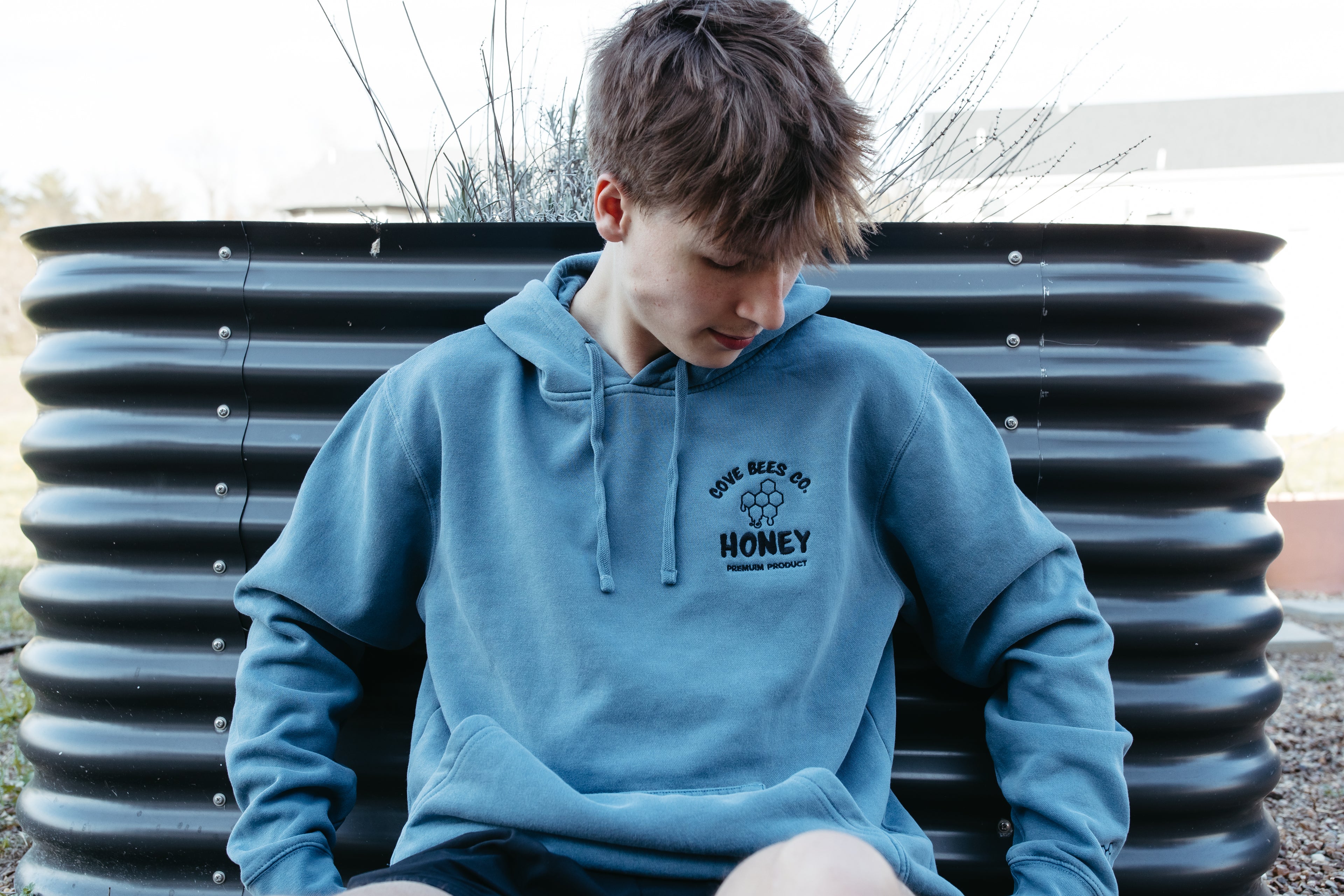 Cove Bees Co. Over Sized Hoodie